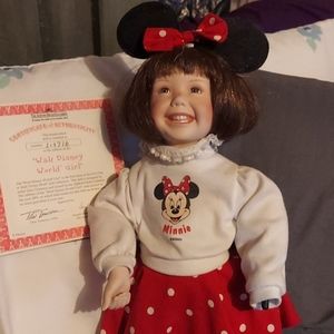Walt Disney doll porcelain